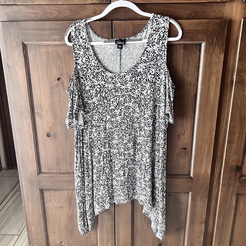 Simply Emma-Women's Drop Sleeve Tunic Size 3X